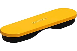 Guzzini On The Go Posate da Viaggio, Spalvieri & Del Ciotto, 19 x 5.5 x h2 cm, Giallo