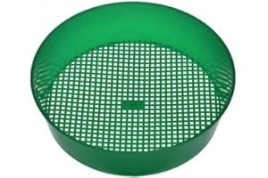 Wedhapy Garden Sieve Soil Sieve Gardening Sieves Garden Sieve For Soil Compost Sieve Garden Plastic Sieve Riddle Soil Sieve Mesh Screen Soil Sifter Gardening Tools