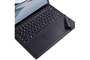 XISICIAO Tastatur-Handballenauflage in voller Größe für Microsoft Surface Laptop/2 Handflächenpolster, Handgelenkauflagen, Folienschutz, vermeidet Flecken für 34,9 cm (13,5 Zoll) Laptop (US-Layout)