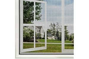 BASHI Filet de sécurité pour chat - Protection de fenêtre sans perçage - Filet de sécurité portable pour fenêtre - Filet transparent anti-insectes