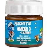 Nuvite Omega 3 and L-Serine Sugar-Free Carob Spreadable Chocolate 200 gr