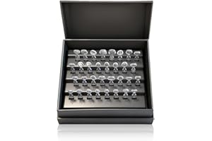 Wokyo Kit de moules à facettes dentaires en résine composite légère pour restauration temporaire des dents, 32 formes différentes disponibles, résistant à la chaleur