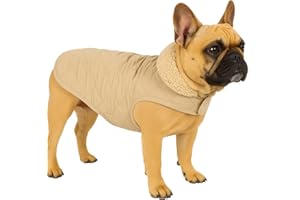 Flamingo Bonnie Beige Płaszcz dla psów - Rozmiar 35 cm (A: 35 cm, B: 34-38 cm, C: 50-54 cm) - Idealny dla Chihuahua, Jamnik, Shih Tzu, Mops i Cavalier King Charles