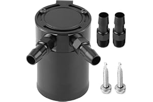 BEDIFFER Oil Catch Can Compact Universal para piezas de repuesto para accesorios de coche