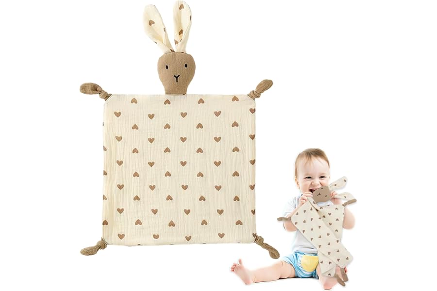 ORUZA Baby Comforters - Rabbit Baby Blanket for Infant Toddler Newborn Boys and Girls