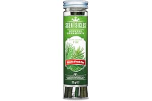 Scentsicles Decoración navideña de Abeto Blanco de Invierno, Barra de Fragancia, Verde