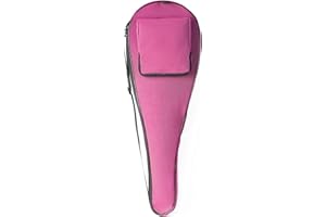 Alephnull Squash Racket Cover for 2 Racquets Padded Squash Bag with Zippered Ball Pocket