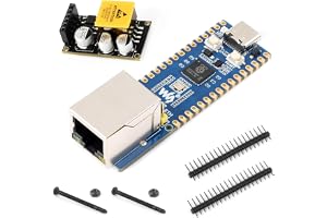Waveshare RP2350-POE-ETH-Kit Development Board | Dual-Core And Dual-Architecture, W6300 Ethernet Controller, Supports PoE Exp