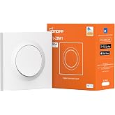 SONOFF Fusion Orb-ZBW1(ZBMINIR2-E) Zigbee 3.0 Smart Wall Switch, 1 Gang, Works with Alexa, Google Home and Home Assistant, Ho