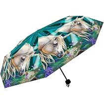 Lisa Parker Witching Hour Regenschirm – Schwarz, 24 Cm, Mit Katzendesign