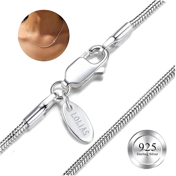 Bracelet Chaînette En Argent Sterling 925/1000 Neuf Avec étiquettes - Longueur 17-18 Cm, Fermoir à Ressort