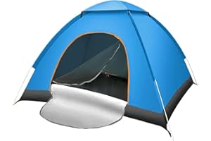 BOOSHMall Tente de Camping 2 Personnes, Dôme Tente de Pop Up, Étanche Imperméable Anti UV, pour Pique-Nique, Randonnée, Trekking, Camping