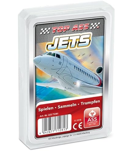 ASS Top Ass Superzuege 22571285 32 Cards Size 59 x 91 mm with Regel
