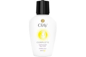 Olay, Complete Care Daily UV Fluid Krem, codzienna ochrona przeciw promieniom UV, skóra normalna, tłusta, SPF 15, 200 ml