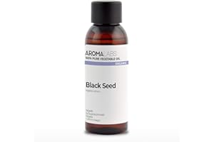 Aceite de Comino Negro BIO (Nigella sativa) - 50 mL - Aceite Vegetal Virgen Certificado AB - Aroma Labs