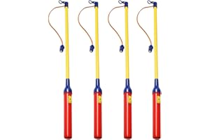 ‎KOOPOWER Koopower 4 Pack LED Laternenstab, Elektronischer Laternenstab für Partys, Geburtstage, Halloween, Weihnachten und Mehr