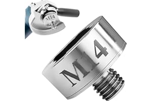 GXWCYI Adapter Xlock M14, 45 mm X-Lock adapter, nakrętka szybkomocująca M14, adapter do szlifierki kątowej, wiertła diamentowego, noża tnącego, szlifierki kątowej ostrza tnącego