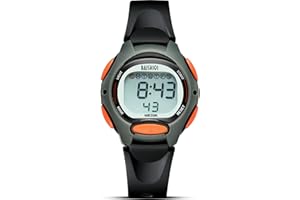 BAISHIOI Kids Watch Digital for Girls Boys Teenagers Sport Outdoor Waterproof Analog Watch for Children with Silicone Band Stopwatch with EL Backlight/Timer/Alarm/Date