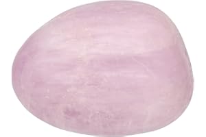 Lebensquelle Plus Piedra tamboreada premium | piedras pulidas | Piedra preciosa de bolsillo (Kunzite, M)