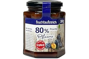 elito Fruit Spread Plum without Added Sugar, At Least 80% Fruit Content Sweetened with Sukrin Erythritol and Stevia (1)