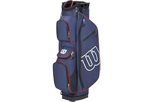 Wilson Staff Sacca da Golf, Pro Staff Cart Bag, Borsa Trolley per un Massimo di 14 Bastoni