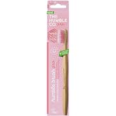 The Humble Co. Humble Brush Pro Line Yetişkin Soft Lila 0.01 İnceltilmiş Hegzagonal Fır&ccedil;a Kılları İ&ccedil;eren Bambu Diş Fır&ccedil;ası