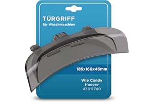 VIOKS Türgriff Handgriff Ersatz für Candy Hoover 43011740 Griff Bullaugengriff Fensterhandgriff Fenstergriff Ersatzgriff für Tür Waschmaschine CSW586DS C1472D3S CSW485DS47