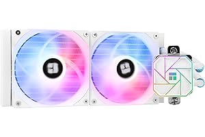 Thermalright AQUA ELITE 240 - Raffreddatore CPU liquido V3, doppia ventola PWM ARGB, cuscinetti S-FDB, pompa effettiva PWM, per AMD/AM4/AM5, Intel LGA1150/1151/1200/2011