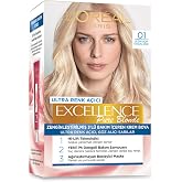L'Oreal Paris Excellence Creme Sa&ccedil; Boyası - 01 Ultra A&ccedil;ık Doğal Sarı