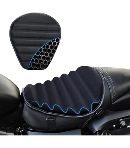 Gel Coussin Confort Pour Selle Moto Tourtecs Pad – 37x29x2,5cm (Taille L)