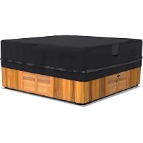 Housse De Protection Pour Spa 220x220x85 Cm - Imperméable, Coupe-Vent - Oxford 420D