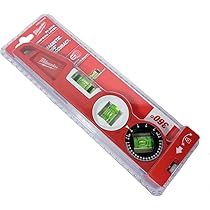 Milwaukee 4932459096 932459096 Block Torpedo Level, Red/Black  