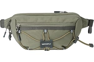 WATERFLY Midjeväska Bältesväska Herr Dam: Liten Anti-stöld Höftväska med RFID-skydd Snygg Midje Pack Sport Bumbag Höftväska f
