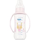 Wee Baby Classic PP Feeding Bottle with Handle 270 ml - Pink