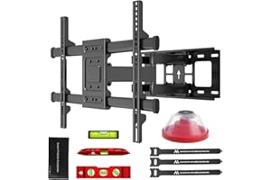 ‎MACLEAN Uchwyt do TV Maclean, max VESA 600x400, 32-85", 60kg, reg.kąta w pionie i poziomie, profil 65-390mm, czarny, MC-789