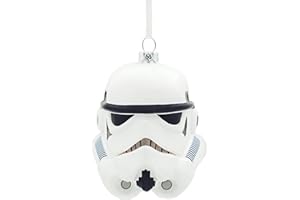 Hallmark Imperialny szturmowiec szklana ozdoba, dekoracja drzewa z Gwiezdnych Wojen, szklana wisząca ozdoba, świąteczna ozdoba wisząca, prezenty na Boże Narodzenie