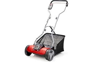 Einhell Tondeuse à gazon manuelle sans fil GE-HM 18/38 Li - Solo Power X-Change (18V, axe de coupe sur roulement à billes avec 5 lames) Livré sans Batterie ni Chargeur
