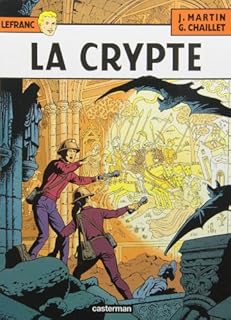jaquette livre Lefranc, tome 9 : La crypte