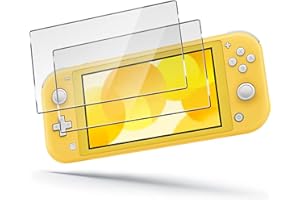 Tentoki [2 Stücke Schutzfolie Kompatibel mit Nintendo Switch Lite-Modell 2019 Veröffentlichung, Gehärtete Glasfolie Schutzfolie