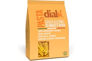 DialSì Pasta Sin Gluten Caserecce Maíz y Arroz 400g