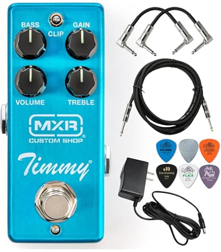 MXR Timmy Overdrive Guitar Effects Pedal (CSP027), Blue : Amazon
