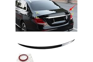 MUTUSAISI Rear Boot Trunk Spoiler Wing for Mercedes E-Class W213 2017-2023 Saloon E180/ E200/ E300/ E350/ E400/ E450/ E43/ E53/ E63 AMG Sport Style Accessories
