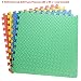 Plastic Baby Playpen - 8 Plastic Panels Including Fun Activity Learning Centre - 9 Interlocking Floor Mats and 100 Bright Coloured Play Balls - Safe, Strong and Durable