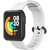 Tobfit Cinturino per Xiaomi Mi Watch Lite/Redmi Watch, Cinturino in Silicone di Ricambio per Redmi Watch/Xiaomi Mi Watch Lite