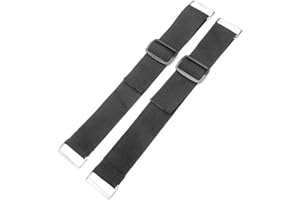 COOBIGO 6 Pack Hoverboard Seat Attachment Straps, HoverKart Replacement Straps Adjustable with Tri-Glide Buckle Polypropylene PP Webbing Adjustment Strap Width 1-1/2"