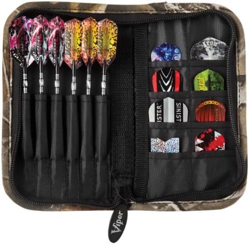 Casemaster Deluxe 6 Dart Nylon Storage/Travel Case, Realtree Hardwoods HD Camo by Casemaster by GLD Products
