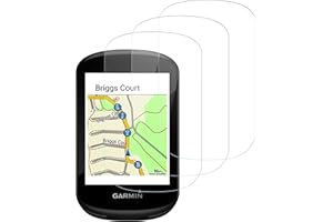 Beukei Pellicola Protettiva per Garmin Edge 530/ Edge 830, 3 pezzi Pellicola Vetro Temperato[copertura totale curva 3D] [Anti-Graffio] [Senza Bolle][Durezza 9H ] Folie