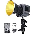 amaran COB 60xS Video Lighting amaran 60x Upgrade bi-Color Bowens Mount Point-Source LED Studio Light, SSI (D56) of 87, 33,300 lux @ 1m,App Control,9 Lighting FX (amaran 60x S)