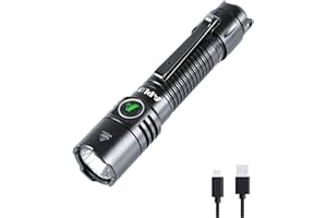 APLOS T02 Taktyczna latarka LED, 1800 lumenów, kieszonkowa latarka USB C, 7 trybów, super jasna, mała, taktyczna lampa błyskowa do EDC, na kemping, sytuacje awaryjne, inspekcję, naprawę