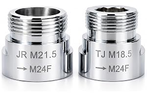 Tylola Vattenkranadapter M18,5/M21,5 till M24 för munstycke och perlator